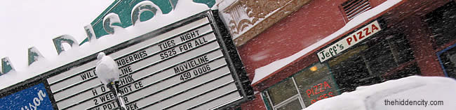 snowstorm aftermath in albany